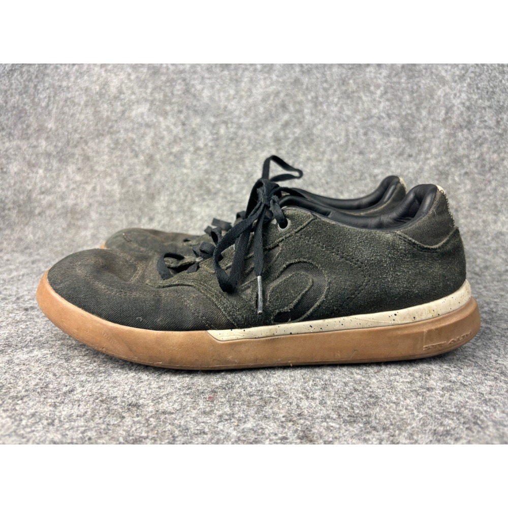 Five Ten Sleuth Mountain Bike Shoes Mens 7 Black Suede Canvas EE8893